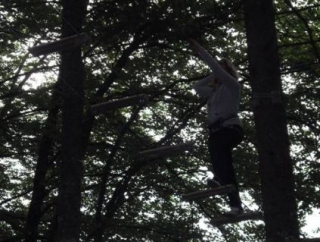 Parcours acrobatique en hauteur en Haute Savoie